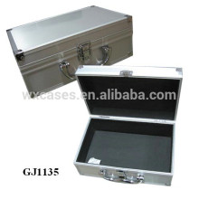 caja de herramientas de aluminio de plata por mayor